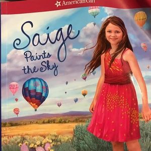 American Girl Book: Saige Paints the Sky